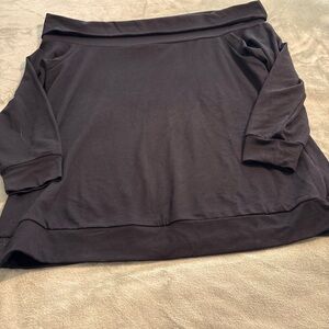 Torrid Black Off-Shoulder Shirt